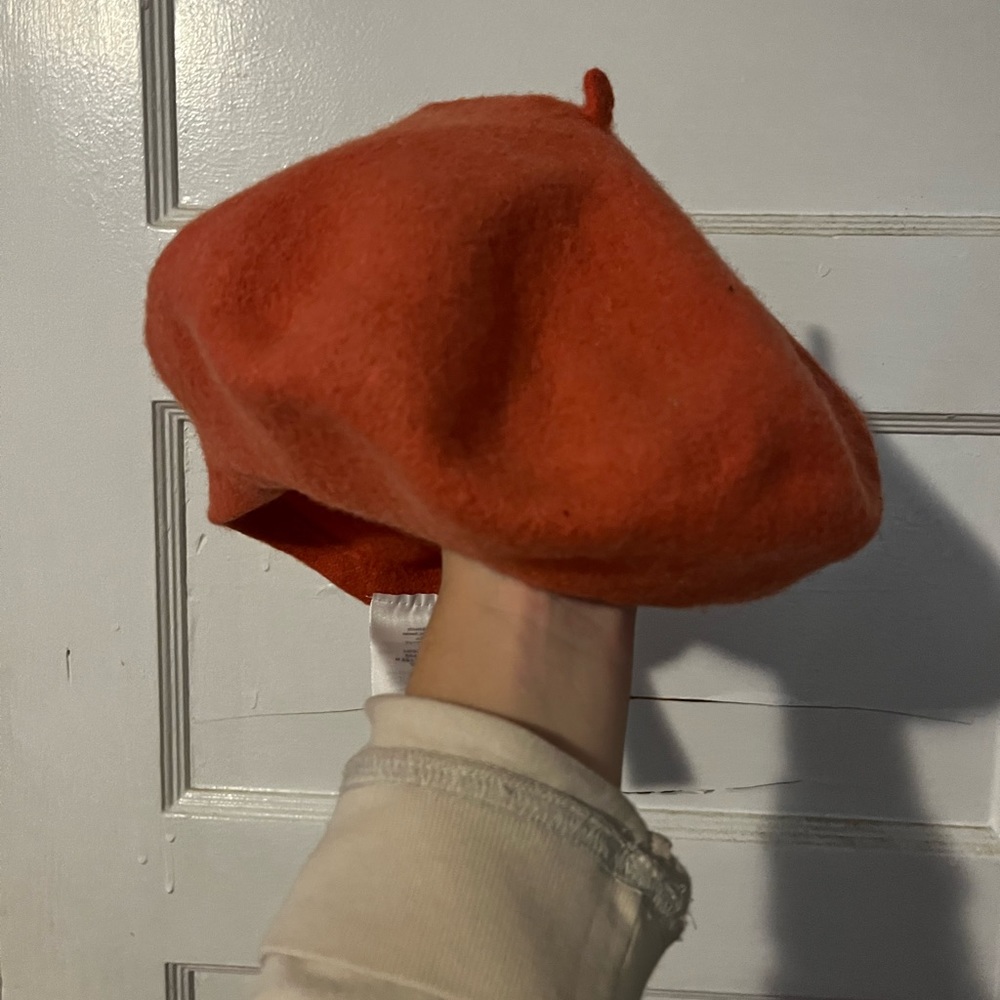 Orange beret